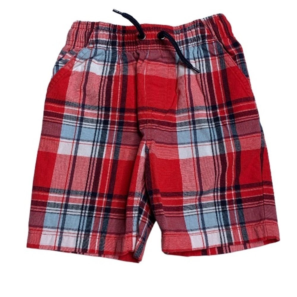 George boy’s 3Y plaid shorts